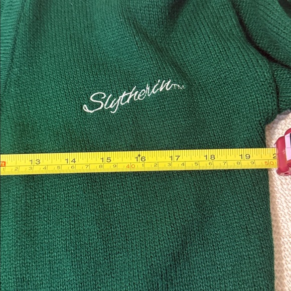Harry Potter Slytherin Oversized Girls Open Cardigan SM - Picture 8 of 12